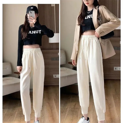 Pantalon femme en cachemire – Taille haute, coupe droite loose | Automne Hiver CreaCultureUrbain